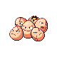 Imagen de Exeggcute macho o hembra en Pokémon Diamante y Perla