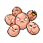 Imagen de Exeggcute en Pokémon Rojo Fuego y Verde Hoja