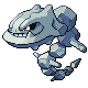 Imagen de Steelix hembra en Pokémon Diamante y Perla