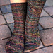 Secret Garden Socks pattern 