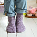 Mauve Socks pattern 