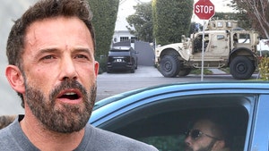 ben affleck and military at house