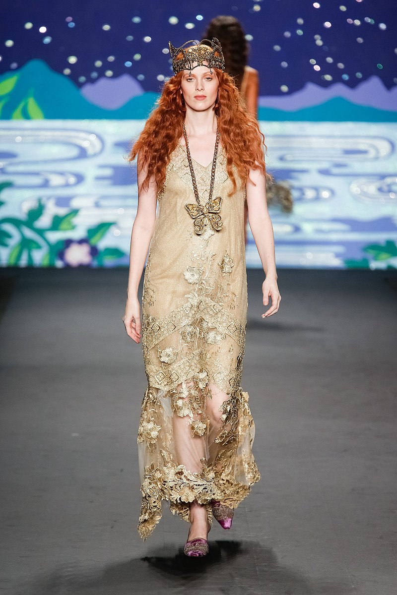 Anna Sui İlkbahar-Yaz 2014 - Hazır giyim - 1