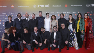 L&#039;equip d&#039;El 47 al photocall dels Gaudí