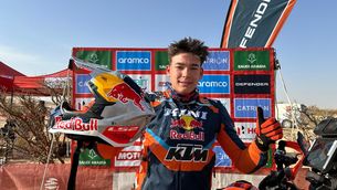 El català de 19 anys Edgar Canet fa podi en el seu debut al Dakar