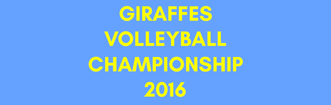 Giraffes Volleyball Championship 2016