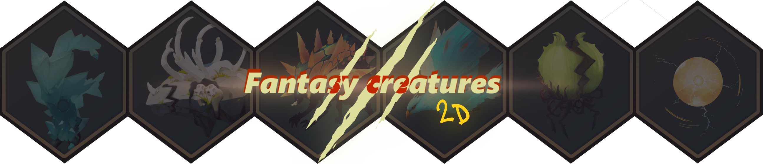 Fantasy Creatures 2D set-02