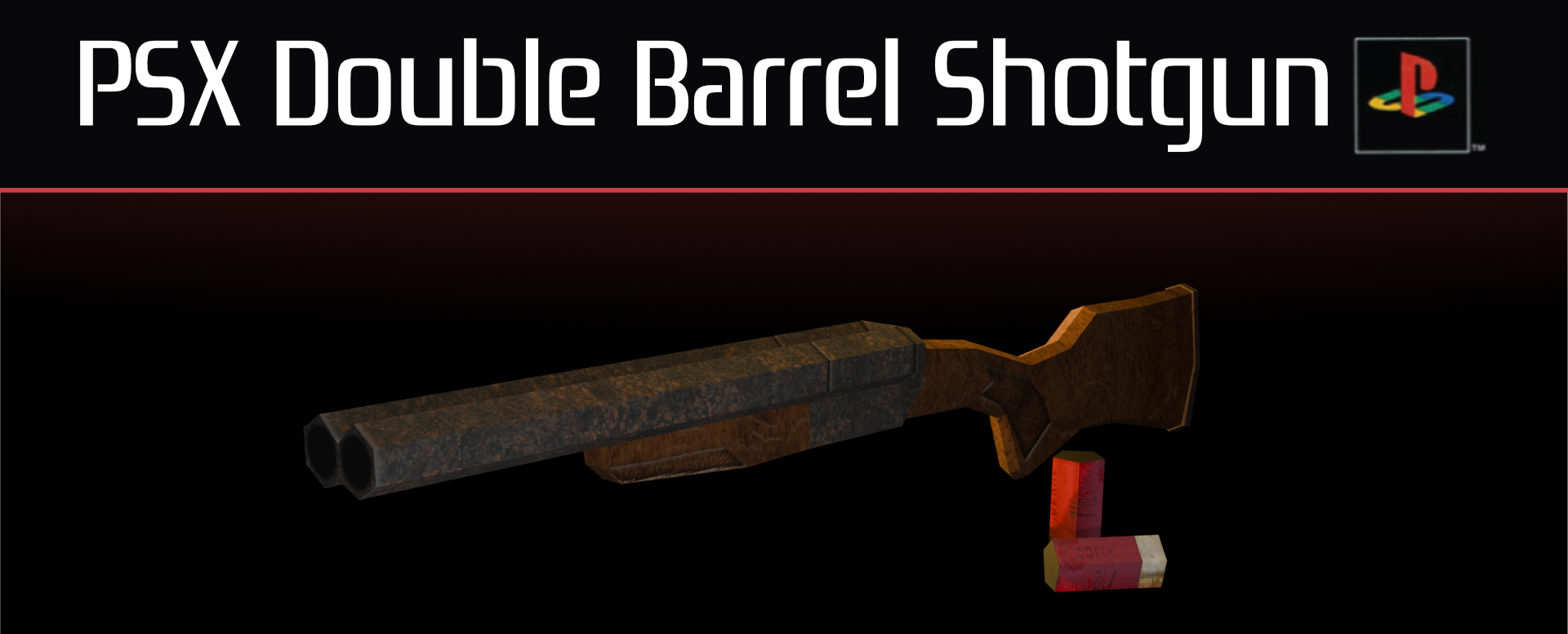 PSX Double Barrel Shotgun