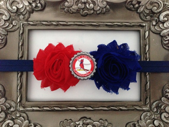 MLB St. Louis Cardinals inspired headband!