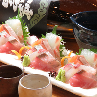 旬な食材や広島名物をたくさんご提供しています。