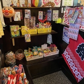 お祭りといえば駄菓子♪店内には、駄菓子コーナーを設けています。お子様は喜ぶこと間違いなし★大人は懐かしい気持ちになりませんか♪お帰りの際にプレゼントいたします♪