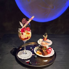 夜パフェ patisserie 金花猫の写真