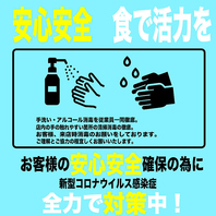 手洗いアルコール消毒の徹底