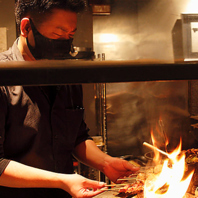 炭火焼きの香りと焼き加減！熟練の技を堪能