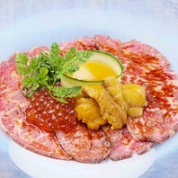 ＜豪華な逸品料理＞肉・ウニ・イクラのカルパッチョ!!