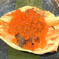 ズワイガニ甲羅焼き