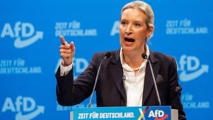 Alice Weidel wird als AfD-Spitzenkandidatin in den Bundestagswahlkampf gehen. (Bild: AFP)