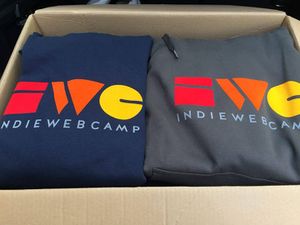 IndieWebCamp Hoodie are ready!