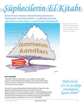 The Turkish translation of The Skeptics Handbook