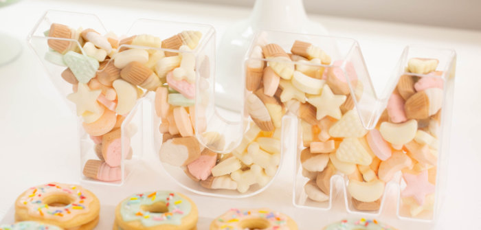 DIY Peach & Mint Donut Party on Kara's Party Ideas | KarasPartyIdeas.com