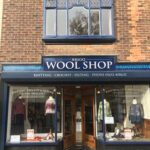 Shop front of Brigg Wool Shop