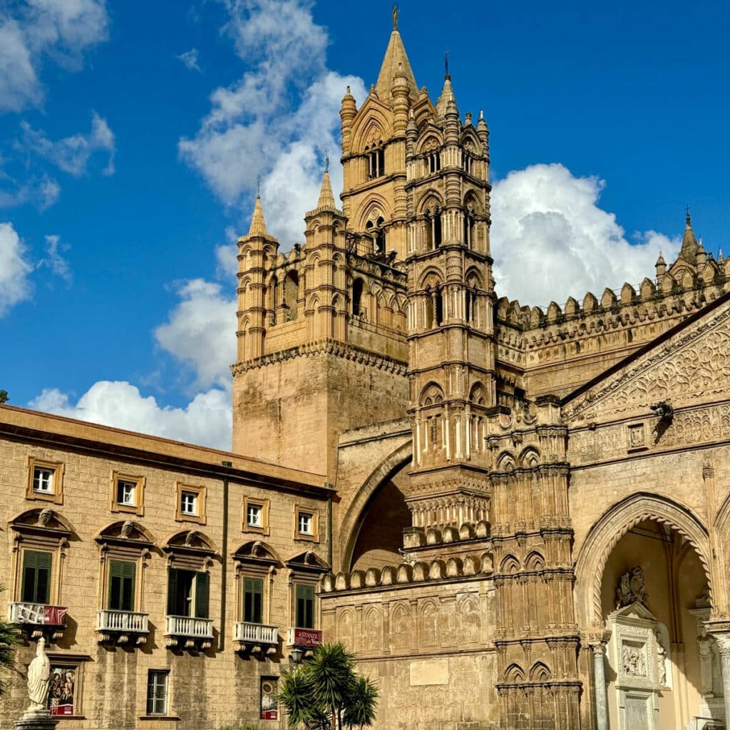 Historic church in Palermo Italy.