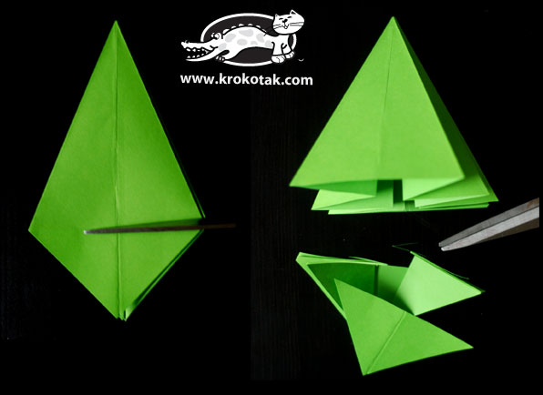 Fold a fir tree