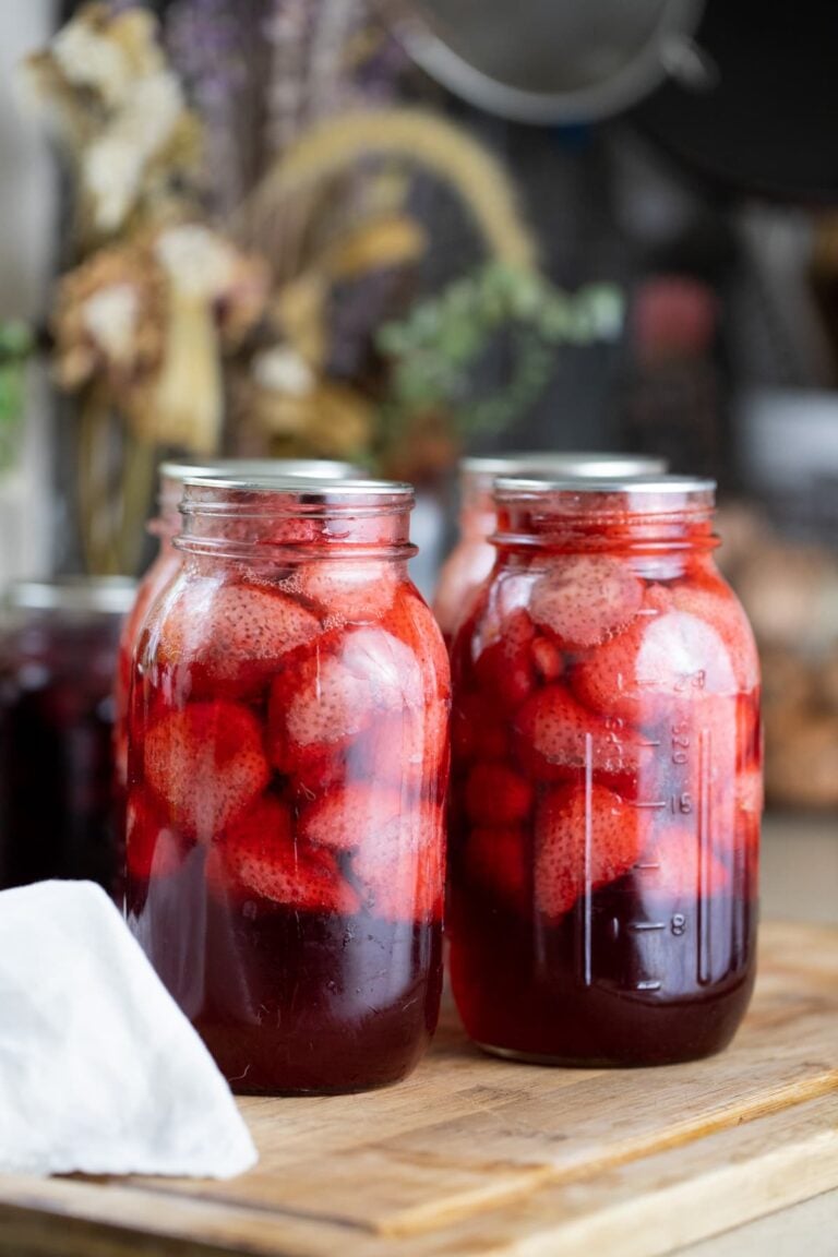 Canning Strawberries