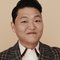 PSY being happy