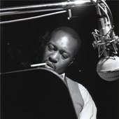 Hank Mobley in Rudy Van Gelder's recording studio