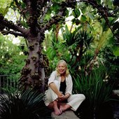 Joni in the Garden