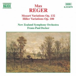 Immagine per 'REGER: Mozart Variations Op. 132 / Hiller Variations Op. 100'