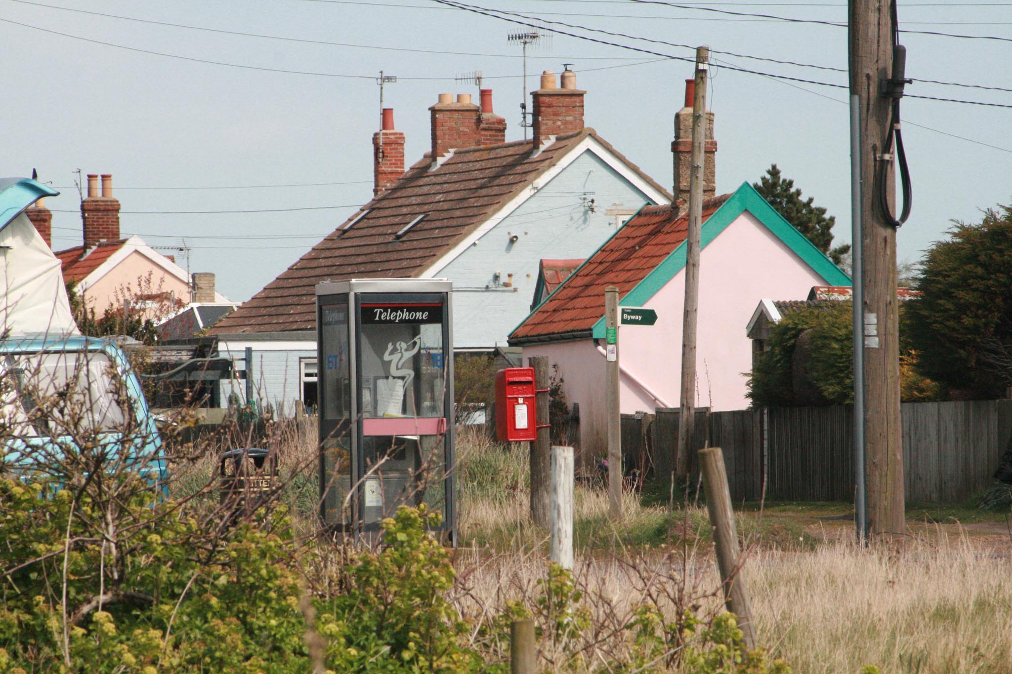 E2R lamp box, 1980s, Suffolk. Robert Cole