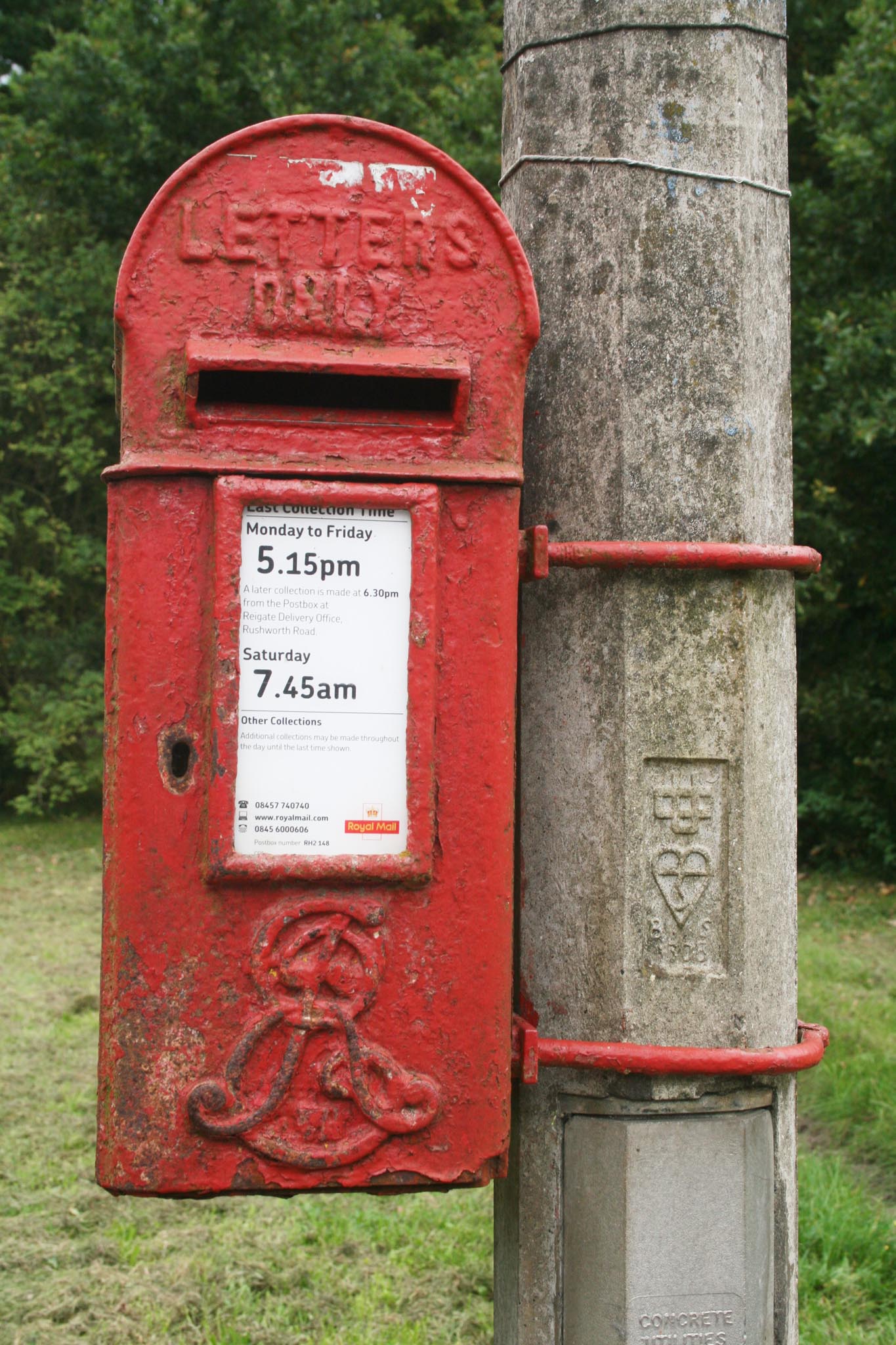 E7R lamp box, 1900s. Surrey. Robert Cole