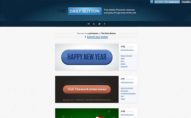 ボタンデザインのまとめサイト