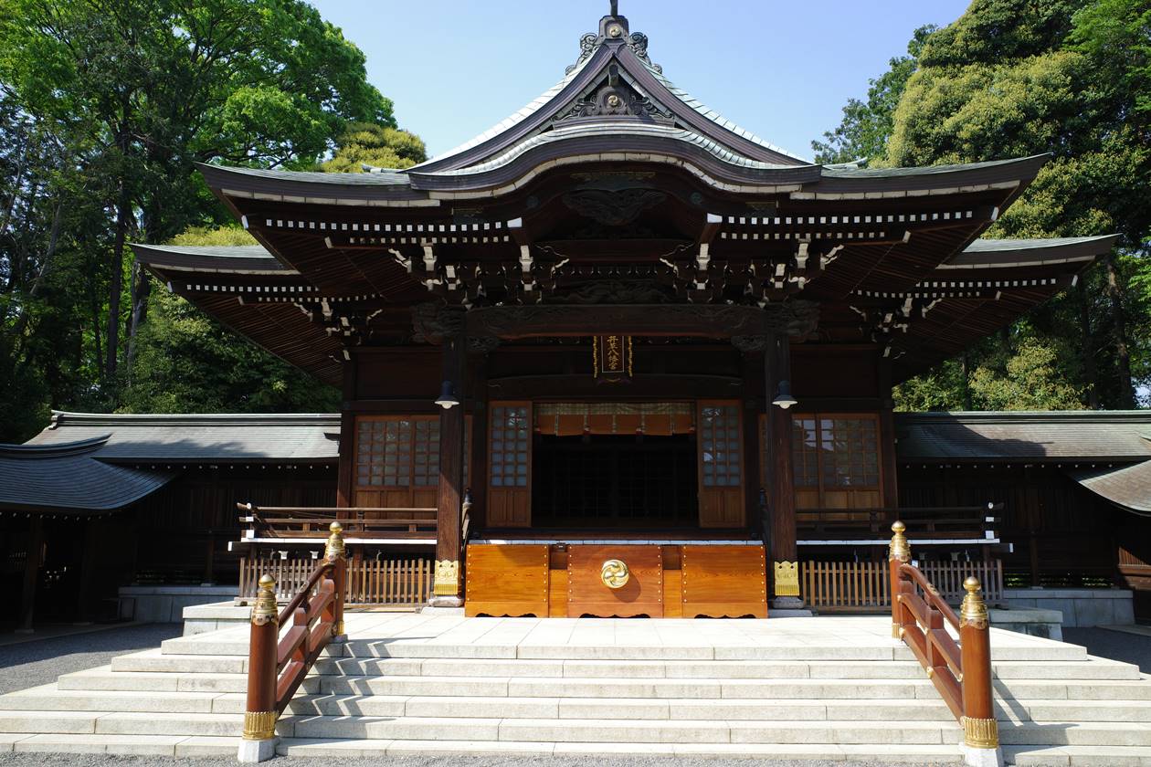 井草八幡宮・拝殿