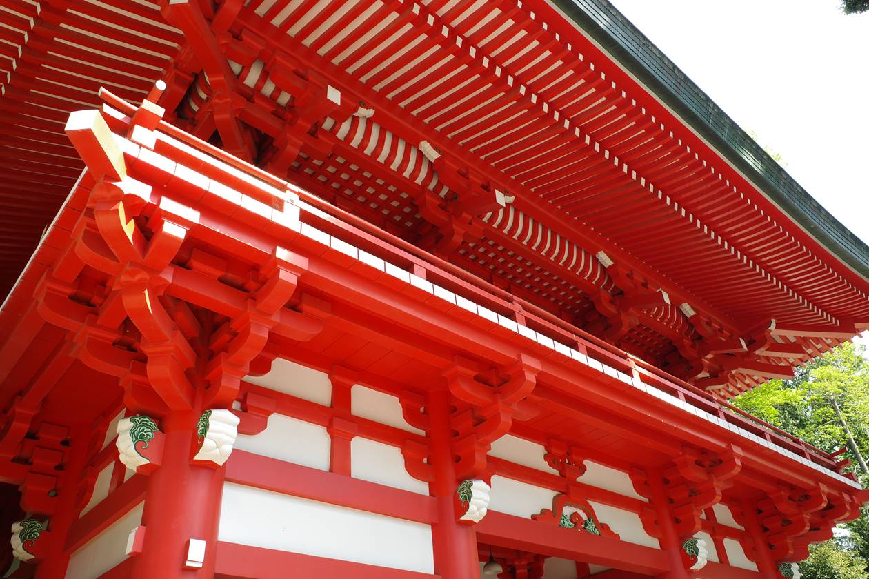 井草八幡宮・神門