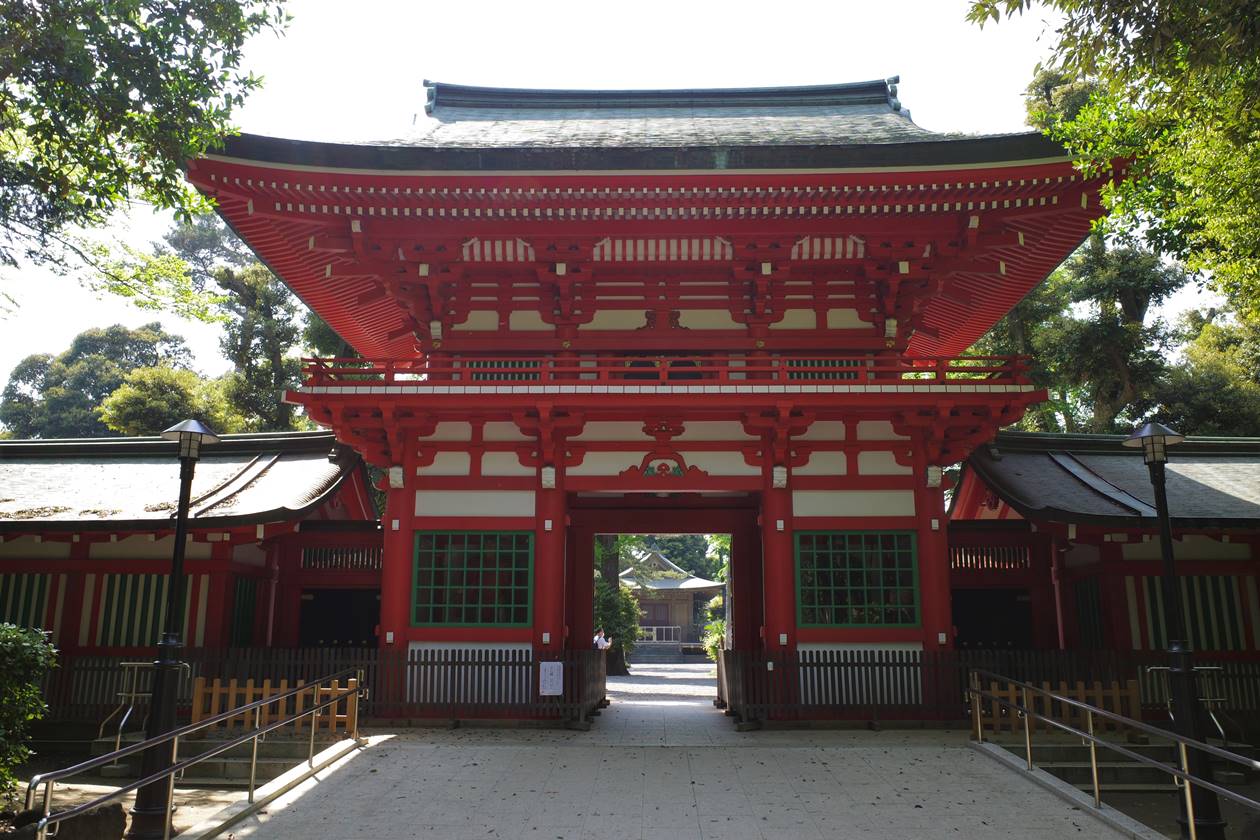 井草八幡宮・楼門