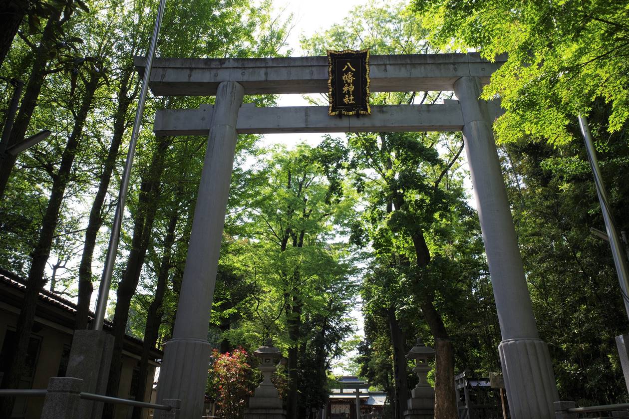 荻窪八幡神社・鳥居