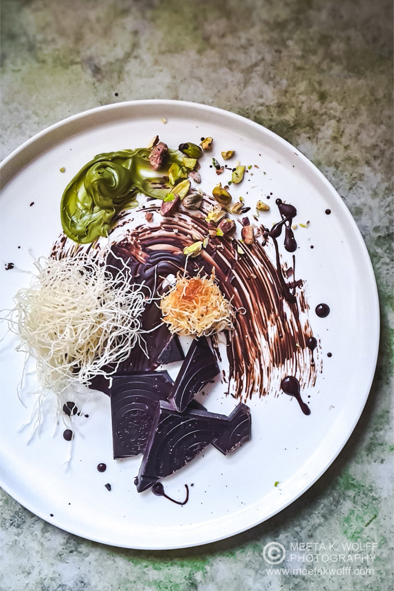 Dubai Chocolate Knafeh Pistachio Bar - Meeta K. Wolff Photography - 1