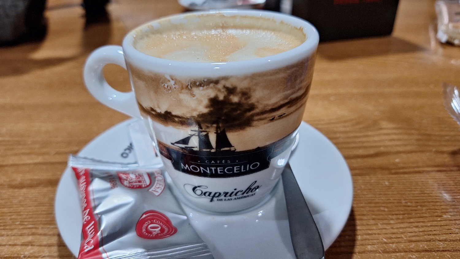 Camino del Norte, café con leche