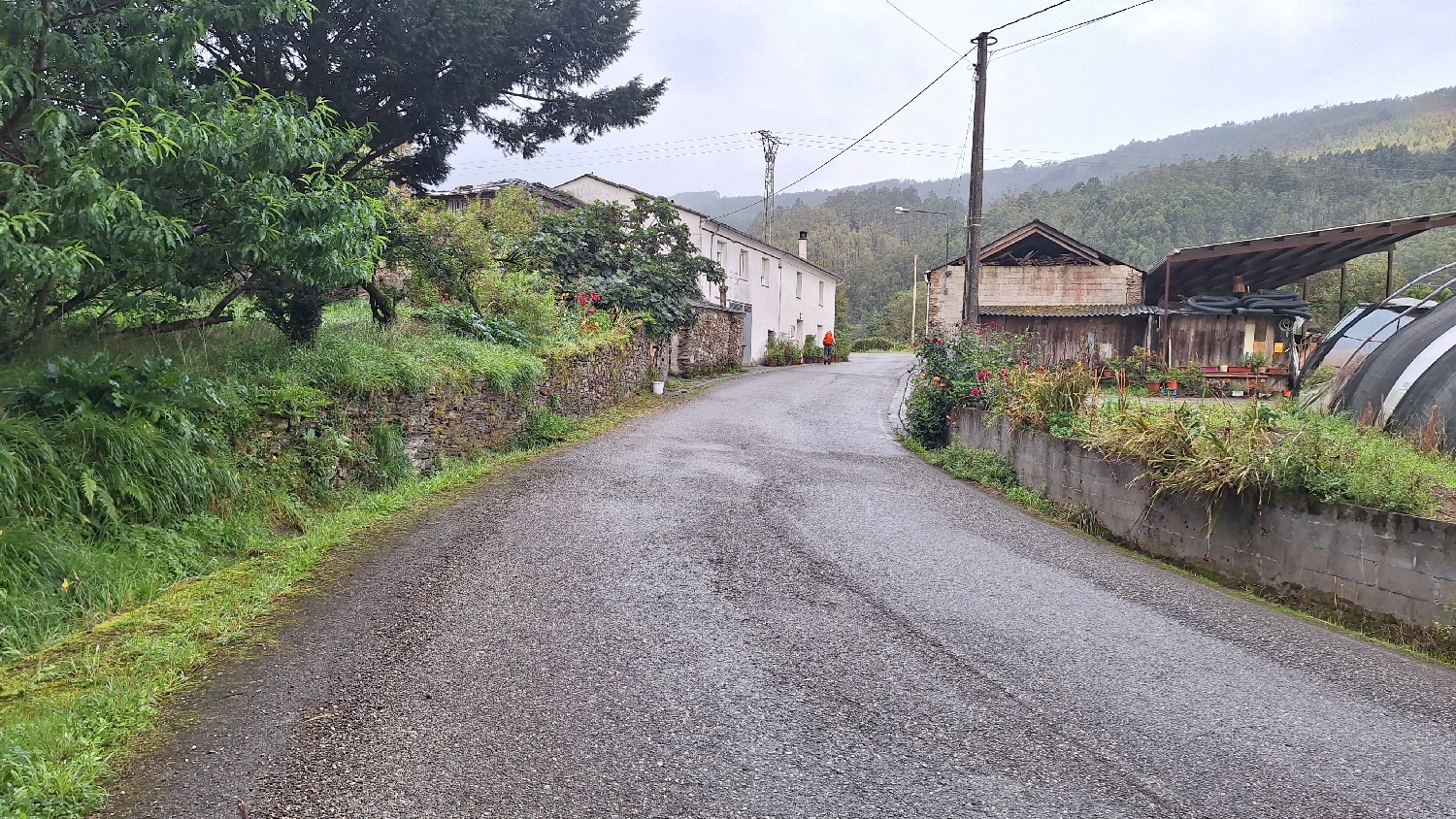 Camino del Norte, Mondoñedo után már felfelé vezet az út