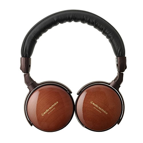 Audio-Technica ATH-ESW990H Portable Wooden On-Ear Headphones