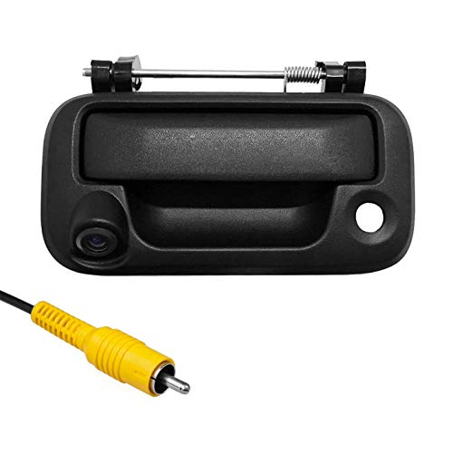 🛒 Crazy Deals Master Tailgaters Replacement for Ford F150, F250, F350, F450, F550 (2005-2016) Black Metal Tailgate Handle with Backup Camera