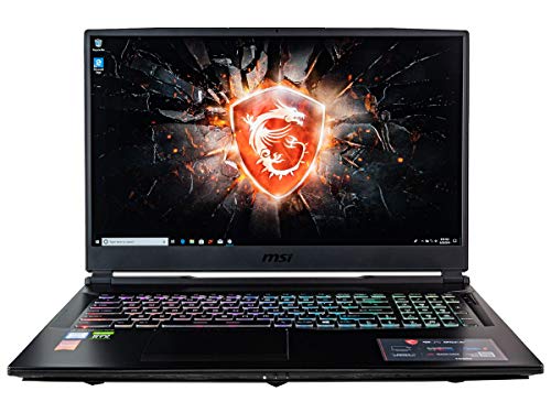 CUK MSI GL75 Gamer Notebook (Intel i7-9750H, 32GB DDR4 RAM, 2TB NVMe SSD + 2TB HDD, NVIDIA GeForce RTX 2060 6GB, 17.3' Full HD 120Hz, Windows 10 Home) Gaming Laptop Computer