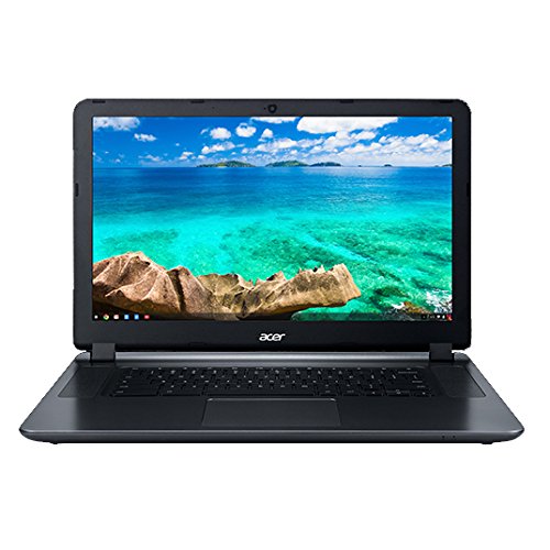 Acer Flagship CB3-532 15.6inch HD Premium Chromebook - Intel Dual-Core Celeron N3060 up to 2.48GH.z, 2GB RAM, 16GB SSD, Wireless AC, HDMI, USB 3.0, Webcam, Chrome OS (Renewed)