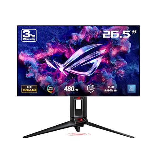 ASUS ROG Swift OLED 27” 1440P...