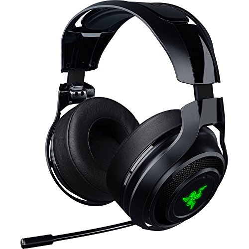 Razer ManO'War: Wireless 7.1 Surround Sound - 2.4 GHz Wireless Technology - Quick Action Controls - Unidirectional Retractable Mic - Gaming Headset Works with PC, PS4, & Xbox One