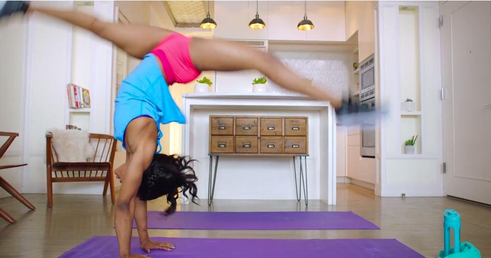 Gabby Douglas in BuzzFeed Video (2012)