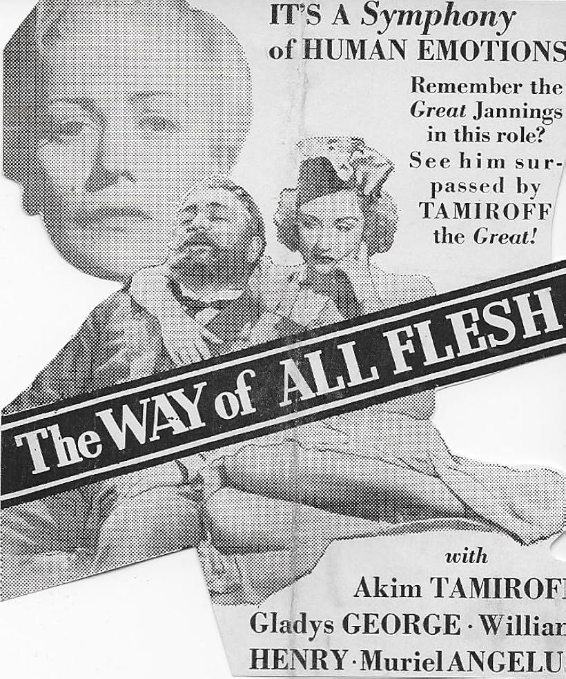 Muriel Angelus, Gladys George, and Akim Tamiroff in The Way of All Flesh (1940)